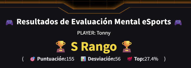 📊 Rango y evaluación relativa